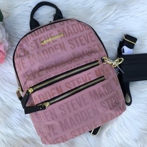 NWT Steve Madden Blush BMIDI Backpack